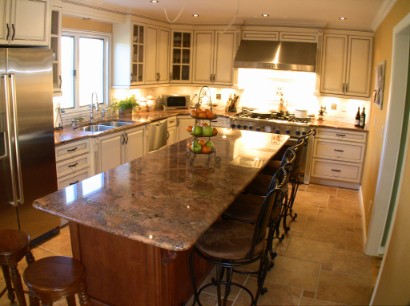 Granite countertop